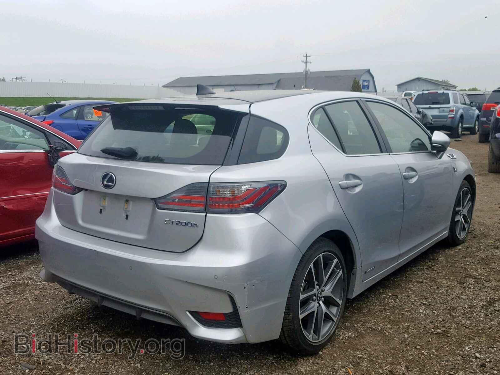 2014 LEXUS CT 200 - VIN: JTHKD5BH6E2181368 - Фото 4