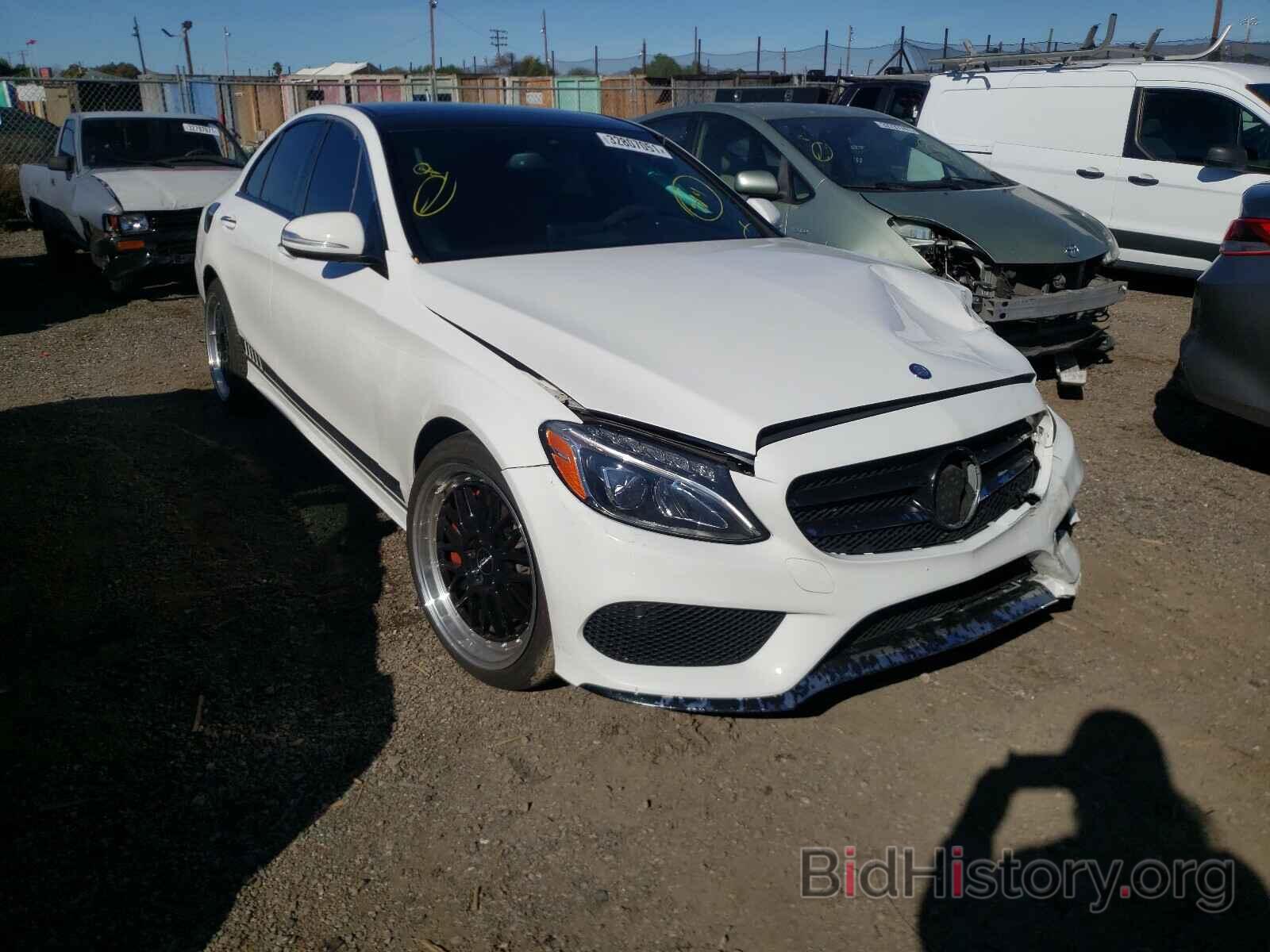 Photo 55SWF4KB4FU004477 - MERCEDES-BENZ C CLASS 2015