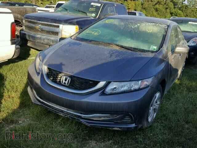 2014 HONDA CIVIC - VIN: 2HGFB2F56EH524521 - Фото 2