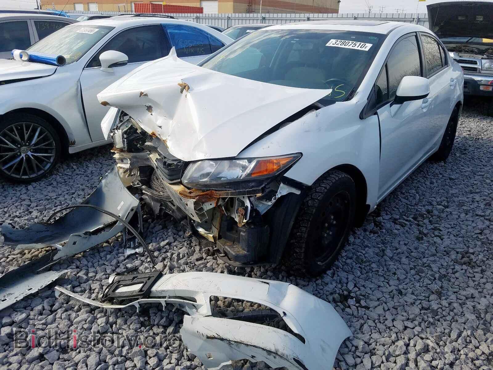 2012 HONDA CIVIC - VIN: 2HGFB2F55CH032494 - Фото 2
