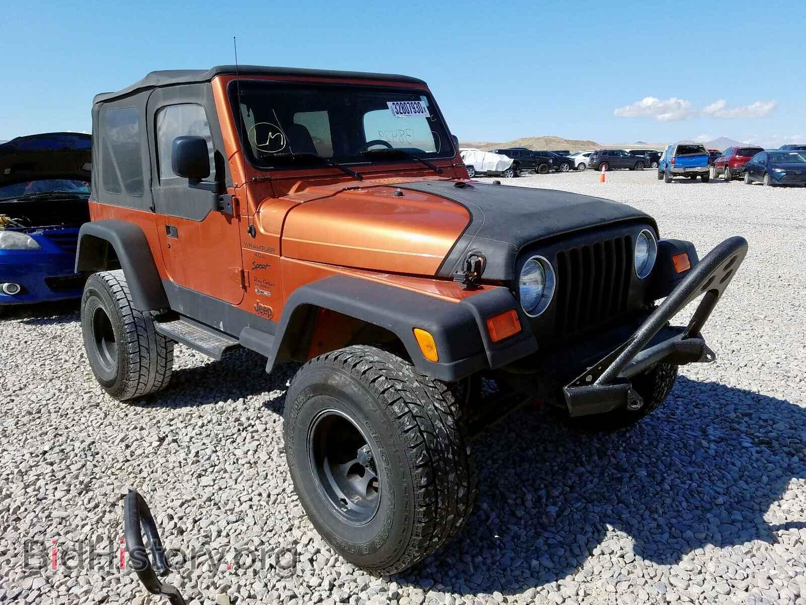 Фотография 1J4FA49S6YP804707 - JEEP WRANGLER 2000