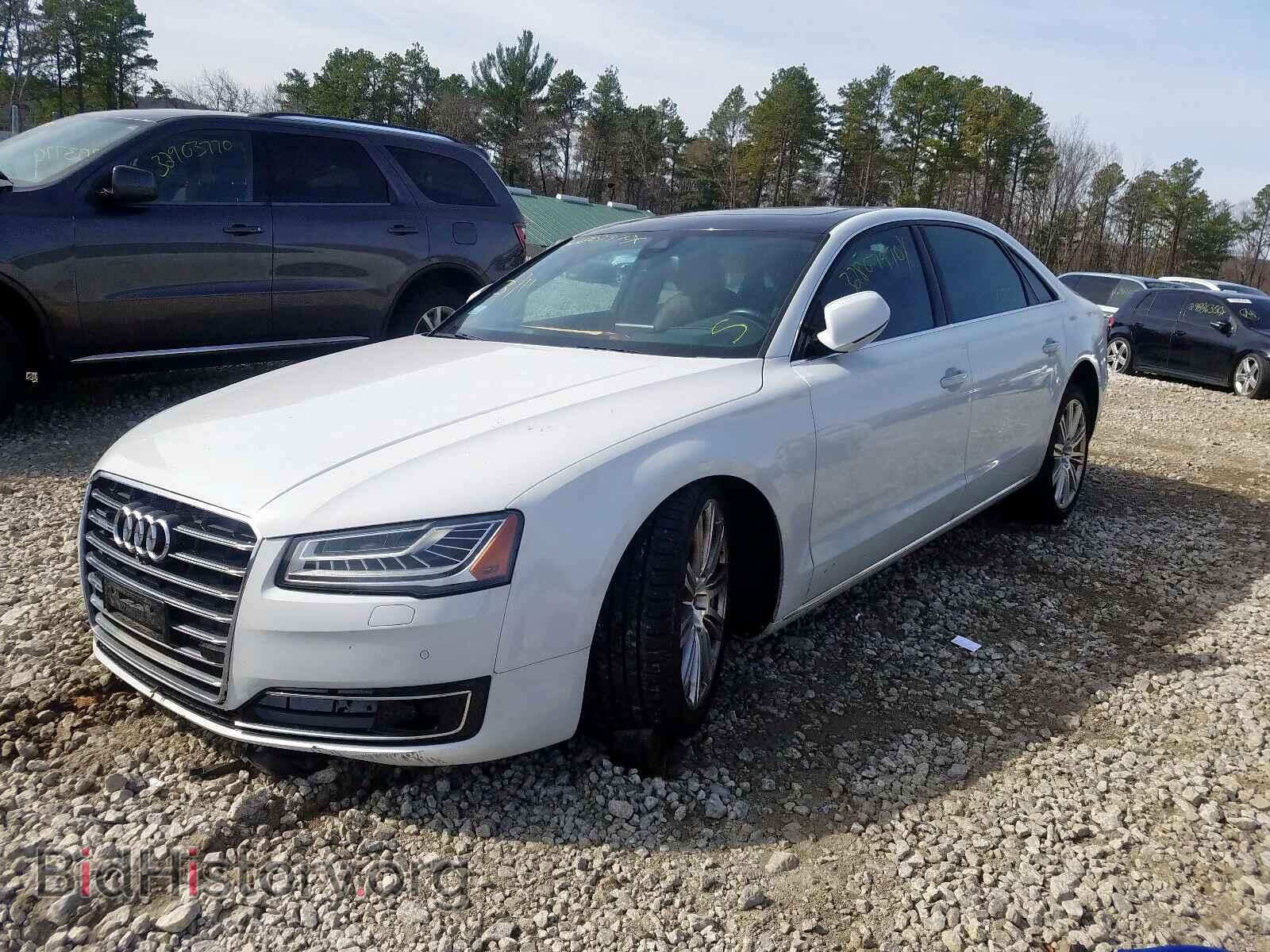 2015 AUDI A8 - VIN: WAU3GAFD9FN006042 - Фото 2