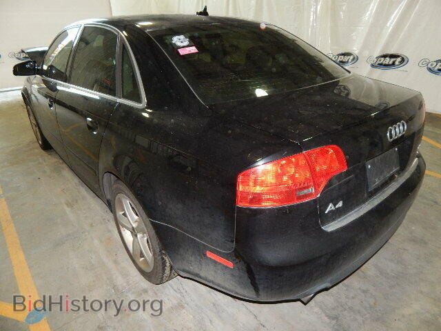 2007 AUDI A4 - VIN: WAUDH78E87A038094 - Фото 3