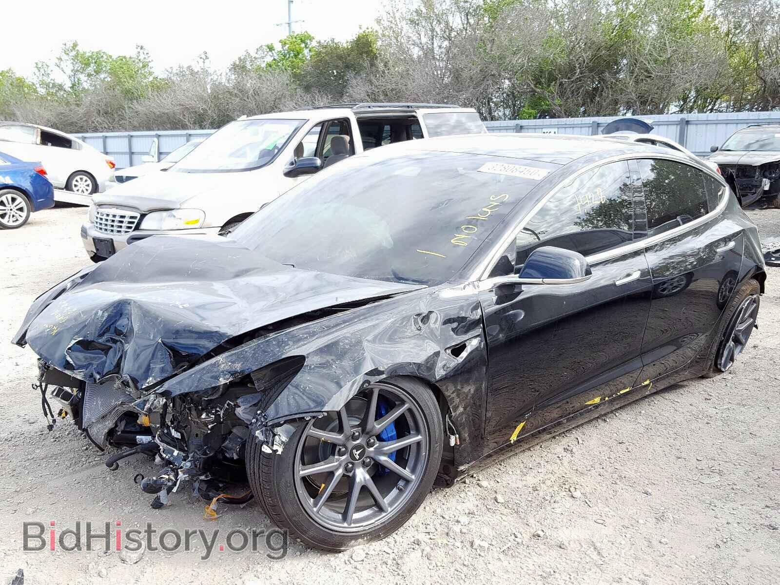 2019 TESLA MODEL 3 - VIN: 5YJ3E1EA7KF484291 - Фото 2