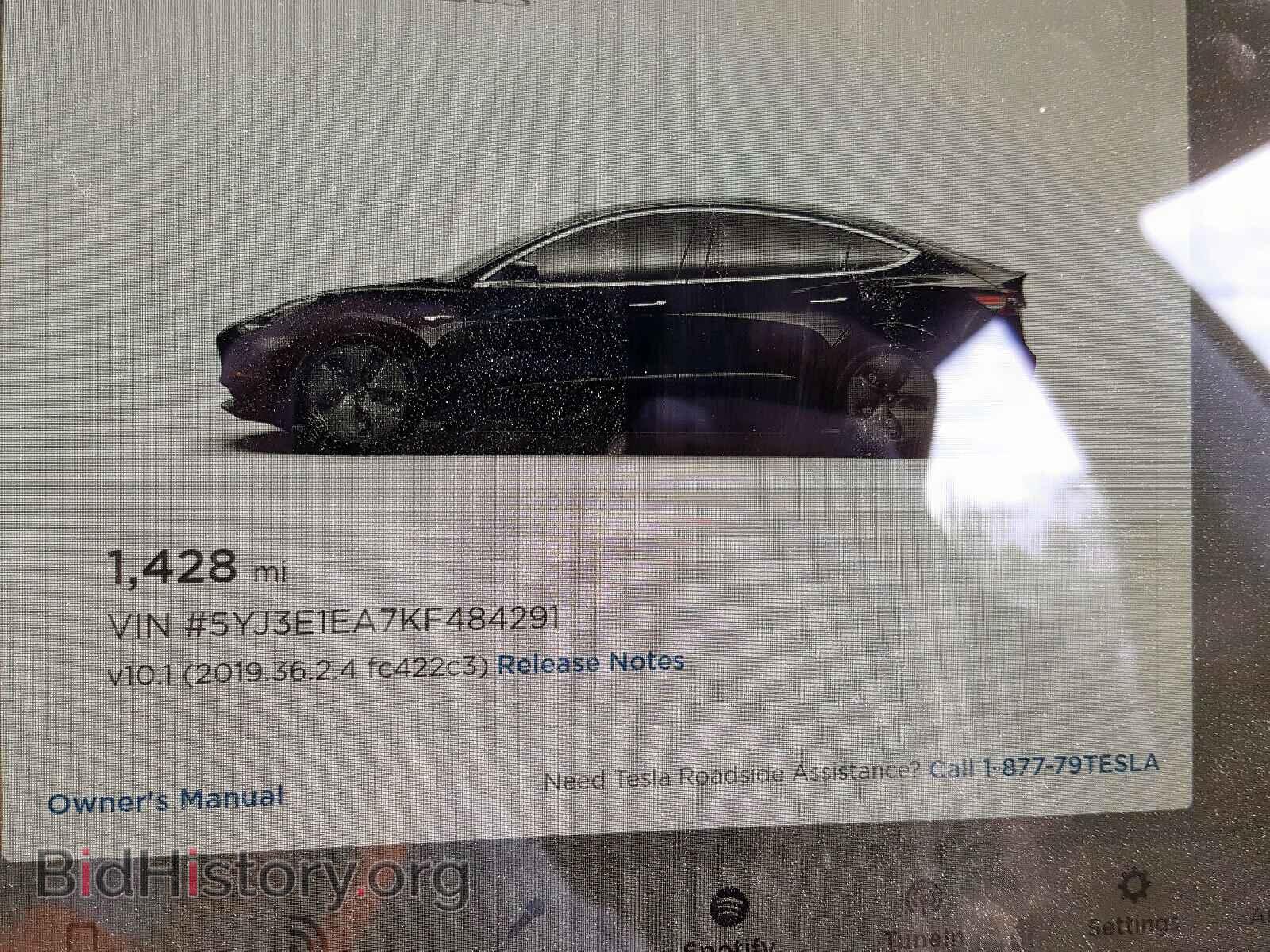 2019 TESLA MODEL 3 - VIN: 5YJ3E1EA7KF484291 - Фото 8