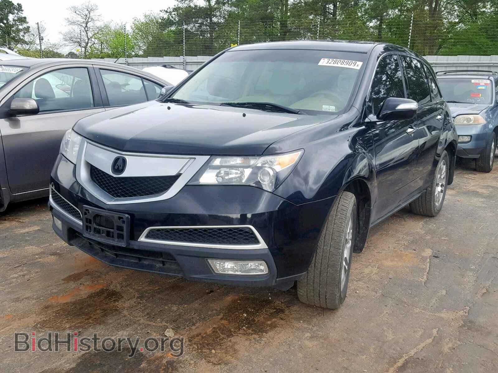 2013 ACURA MDX - VIN: 2HNYD2H30DH518252 - Фото 2