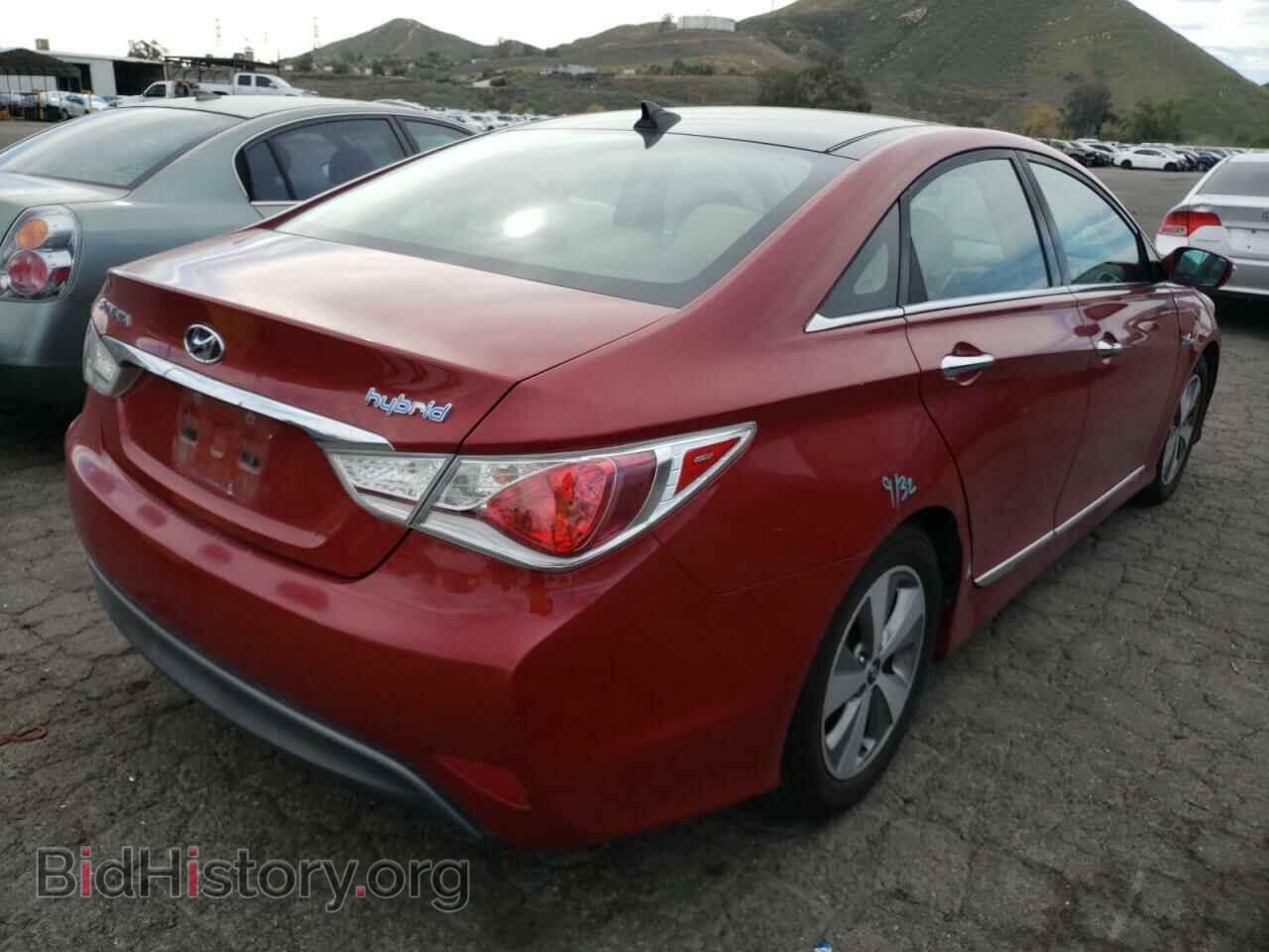 2012 HYUNDAI SONATA - VIN: KMHEC4A41CA055668 - Фото 4