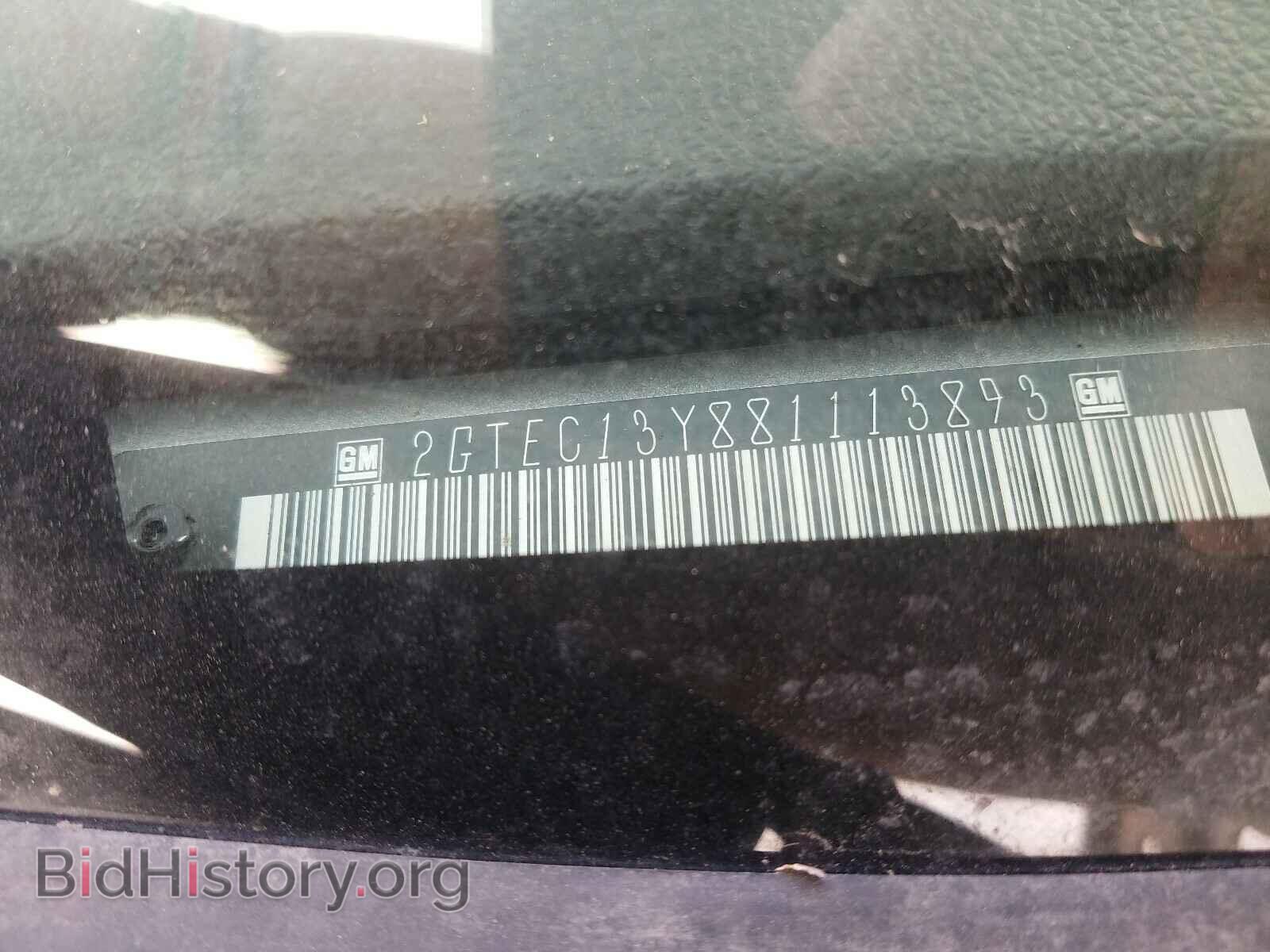 2008 GMC SIERRA - VIN: 2GTEC13Y881113893 - Фото 10