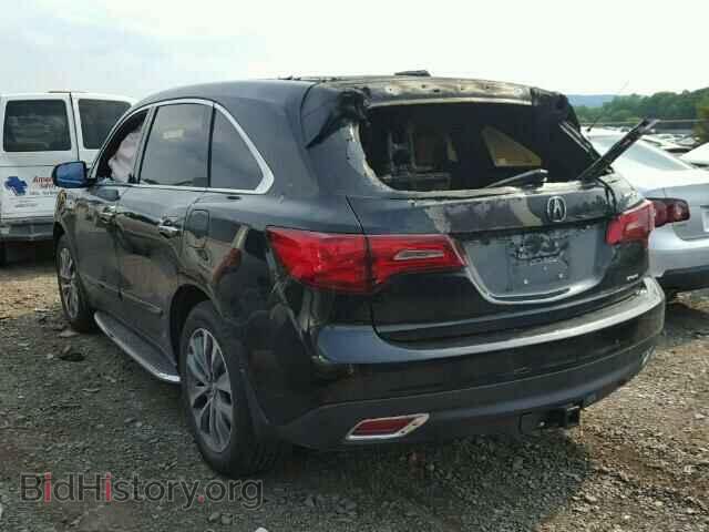 2014 ACURA MDX - VIN: 5FRYD4H69EB014817 - Photo 3