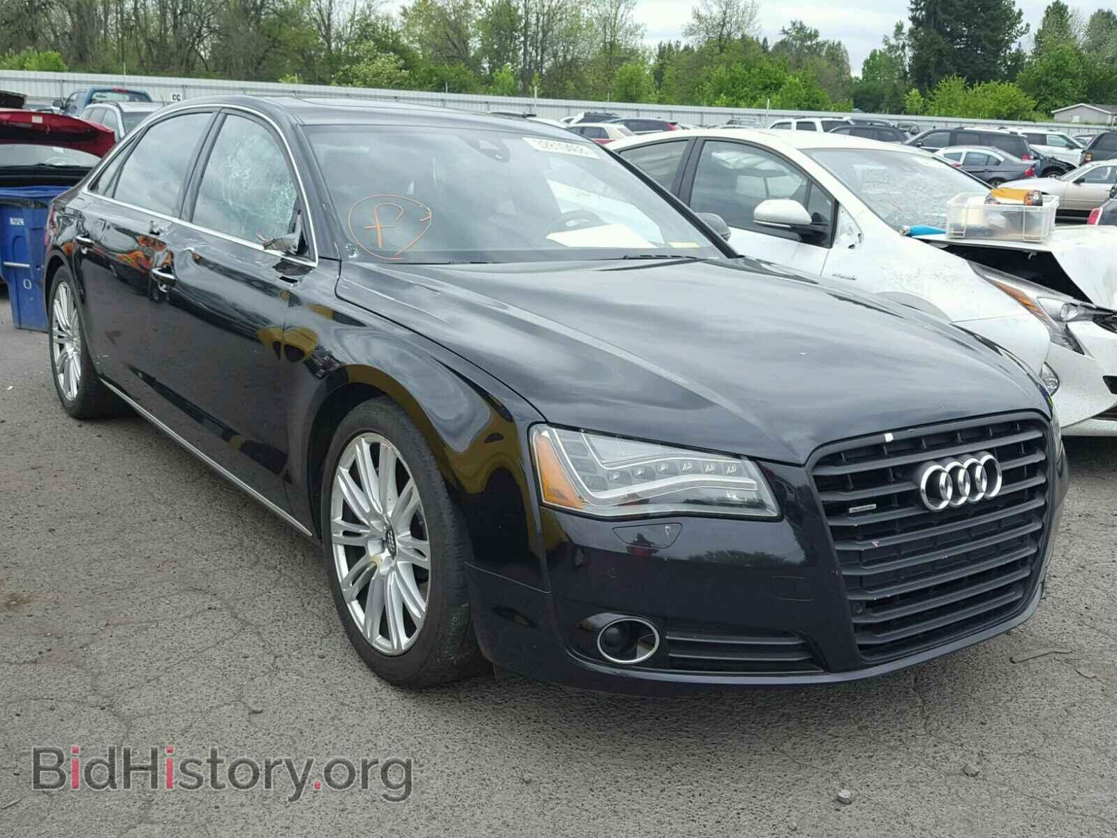 Photo WAURVAFD4CN020460 - AUDI A8 2012