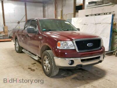 2006 Ford F150, бордовый — VIN 1FTPX14546FA65705, Copart