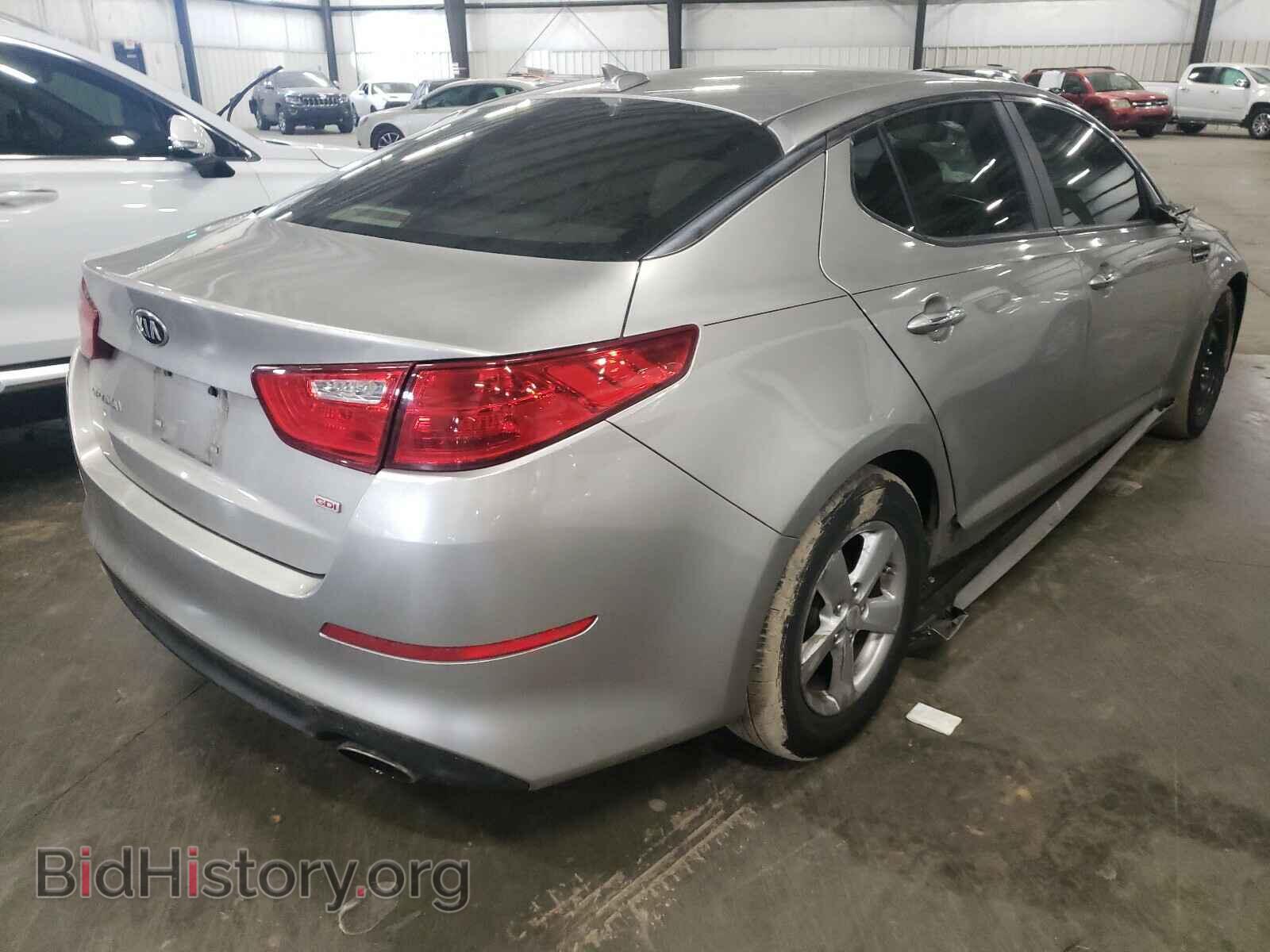 2015 KIA OPTIMA - VIN: 5XXGM4A75FG437697 - Фото 4