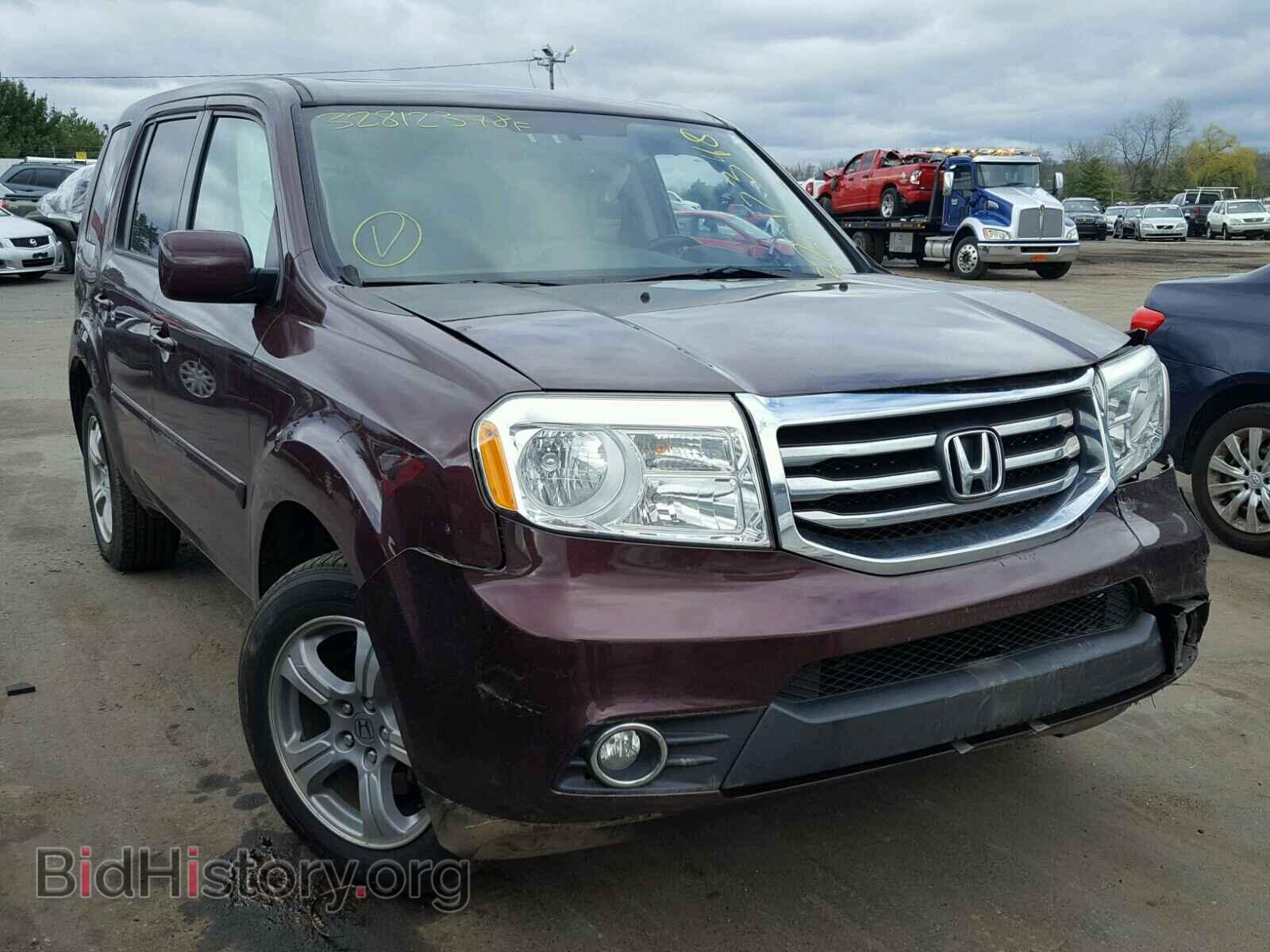Фотография 5FNYF4H53DB022509 - HONDA PILOT 2013