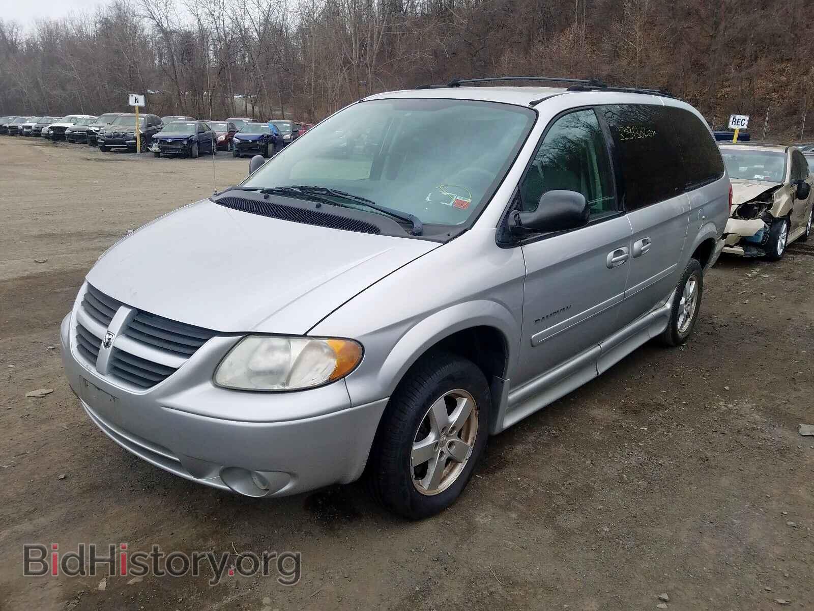 2005 DODGE CARAVAN - VIN: 2D4GP44L25R318403 - Фото 2