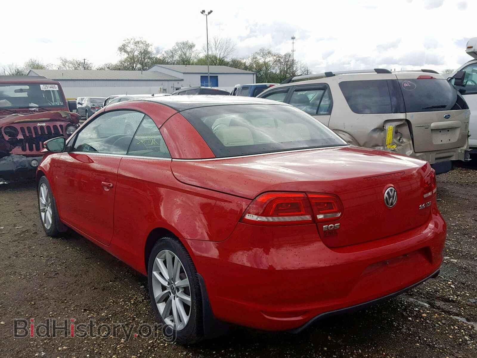 2014 VOLKSWAGEN EOS - VIN: WVWBW8AH2EV007133 - Фото 3