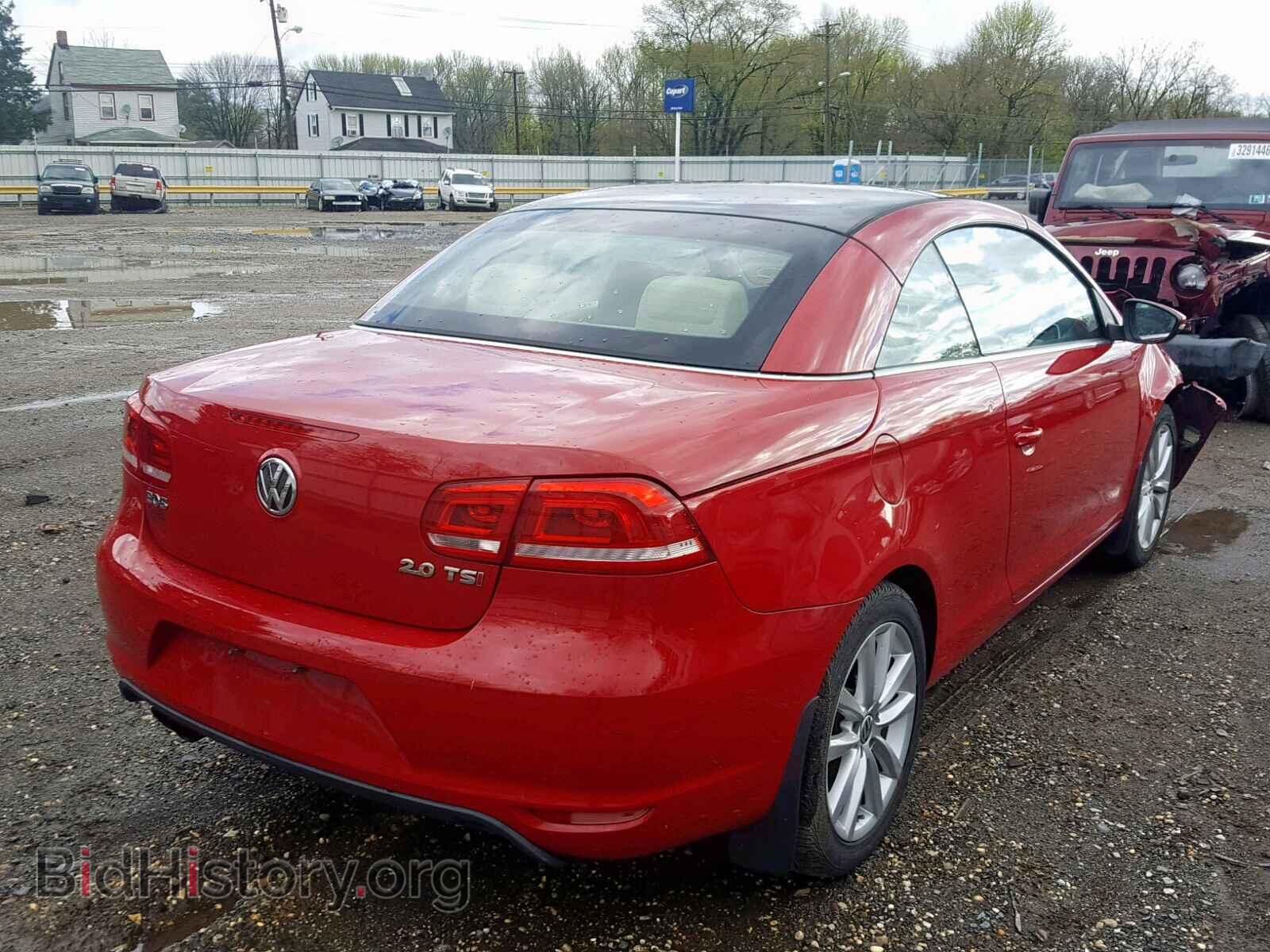 2014 VOLKSWAGEN EOS - VIN: WVWBW8AH2EV007133 - Фото 4