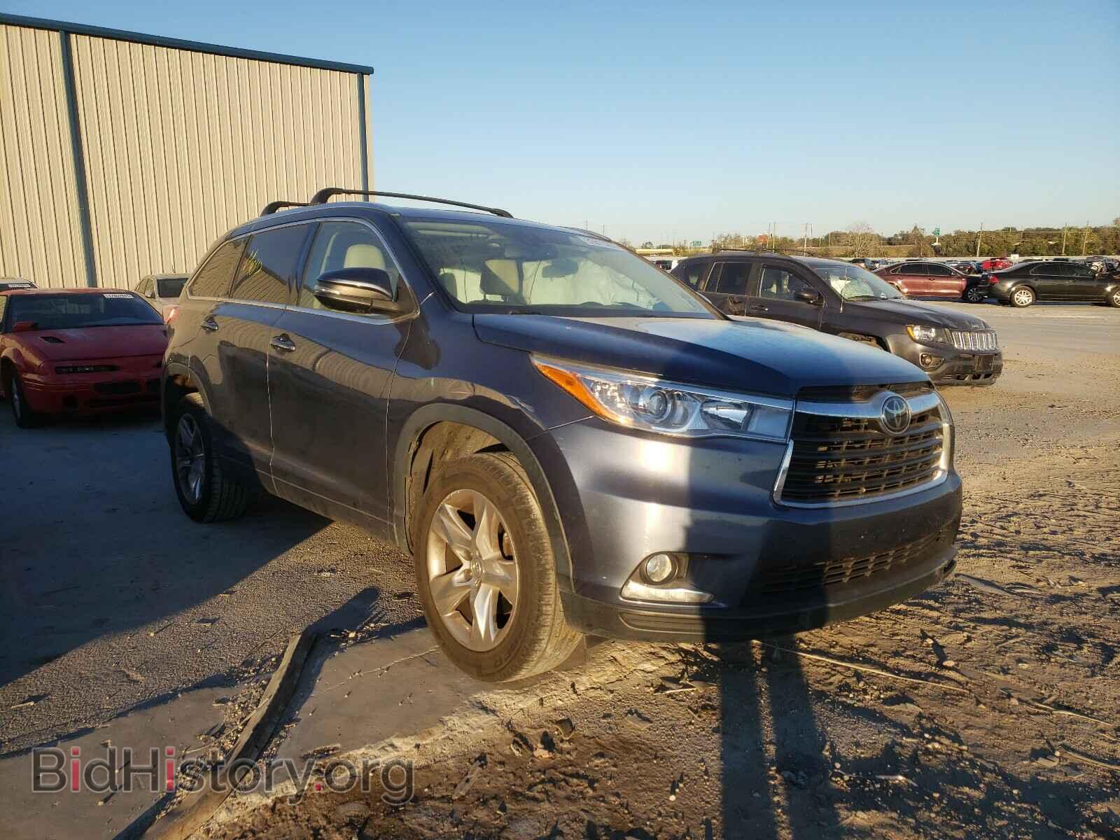Фотография 5TDYKRFH5ES032137 - TOYOTA HIGHLANDER 2014