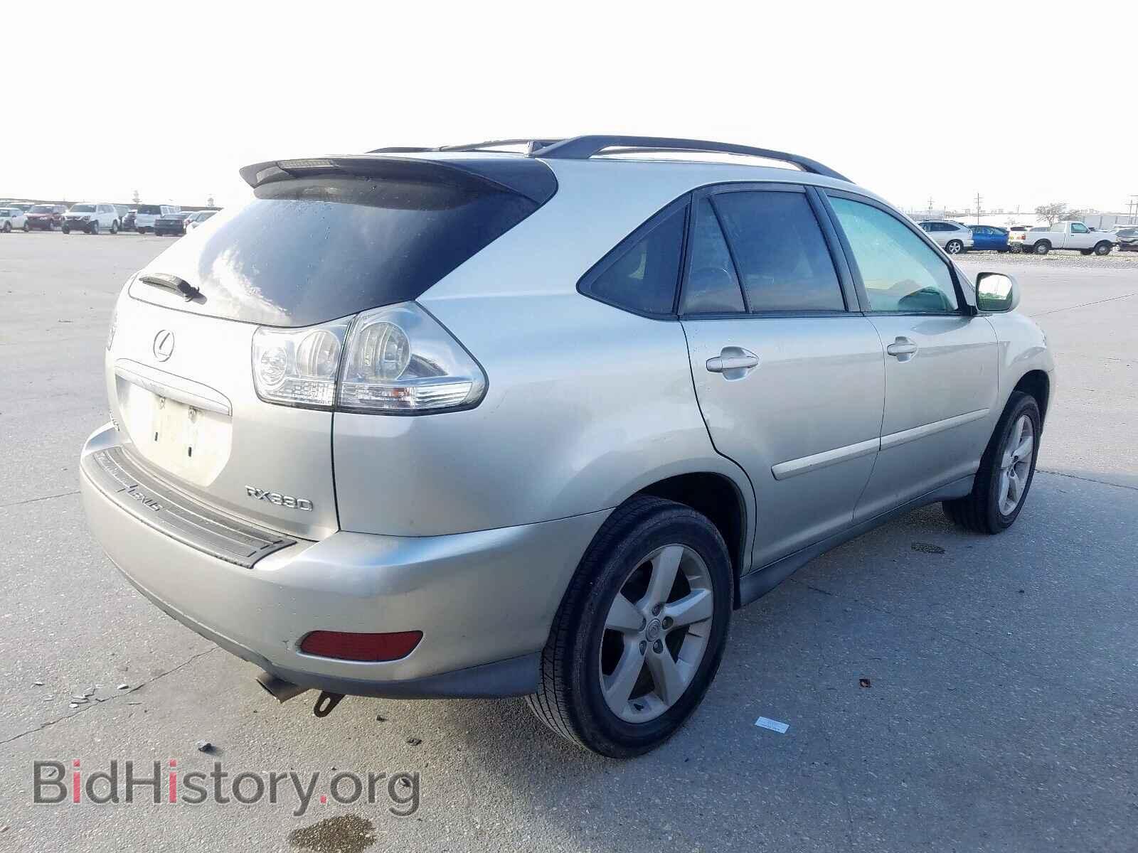 2005 LEXUS RX330 - VIN: 2T2GA31U85C033643 - Фото 4
