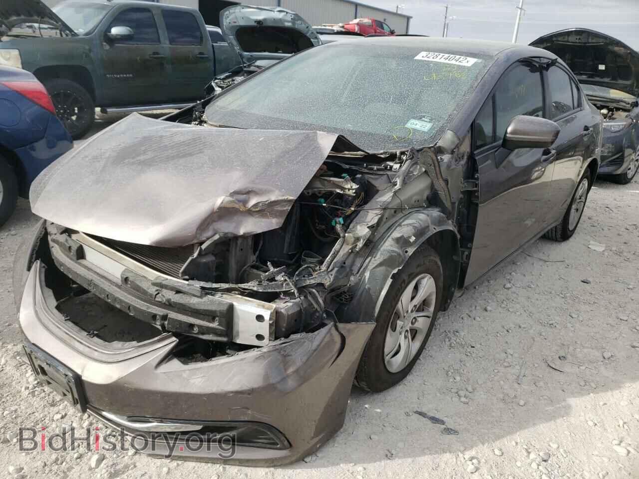 2014 HONDA CIVIC - VIN: 19XFB2F51EE016788 - Фото 2