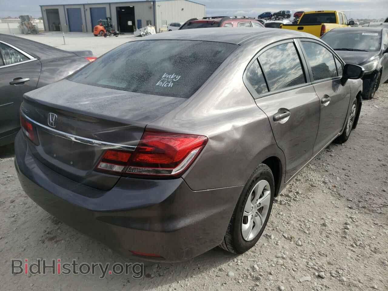 2014 HONDA CIVIC - VIN: 19XFB2F51EE016788 - Фото 4