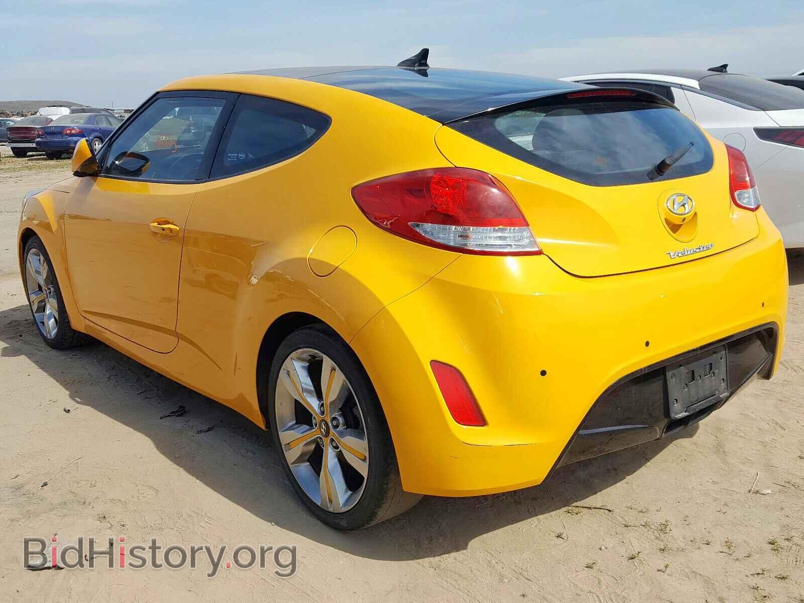 2012 HYUNDAI VELOSTER - VIN: KMHTC6AD9CU061073 - Фото 3