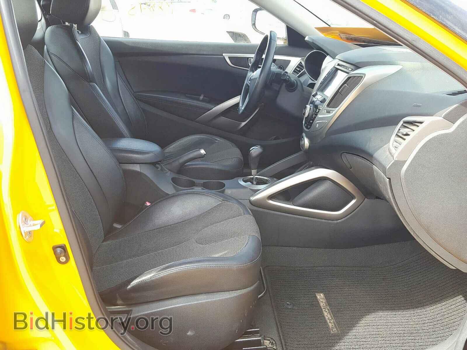 2012 HYUNDAI VELOSTER - VIN: KMHTC6AD9CU061073 - Фото 5