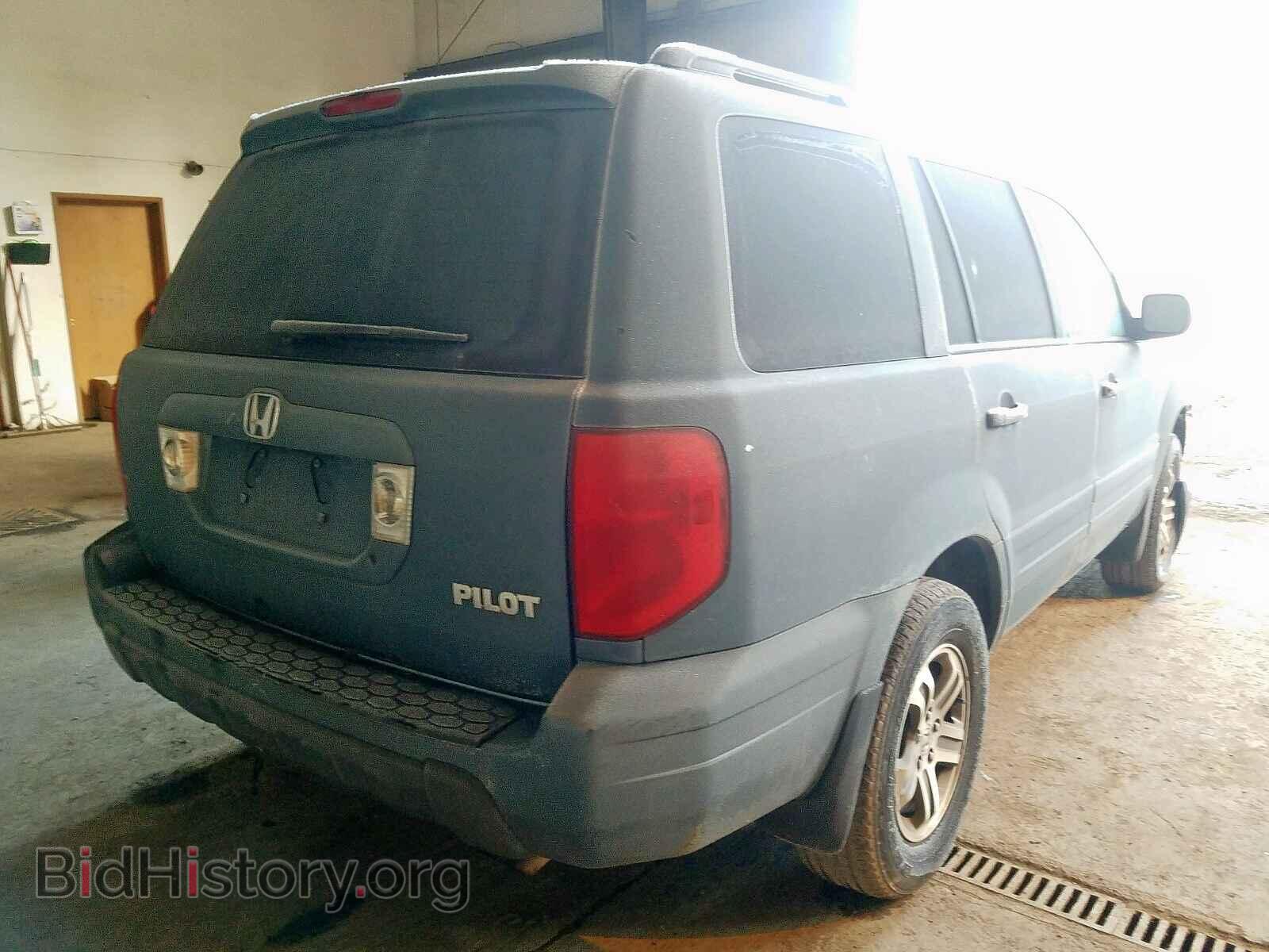 2005 HONDA PILOT - VIN: 2HKYF18495H517029 - Фото 4