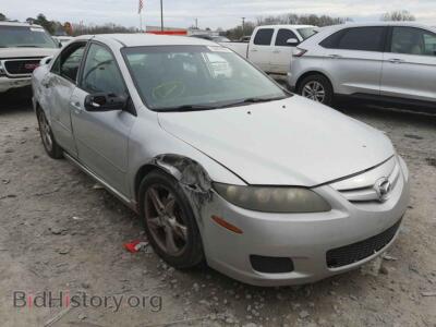 2008 Mazda 6 6 I, silver — VIN 1YVHP80C285M22951, Copart