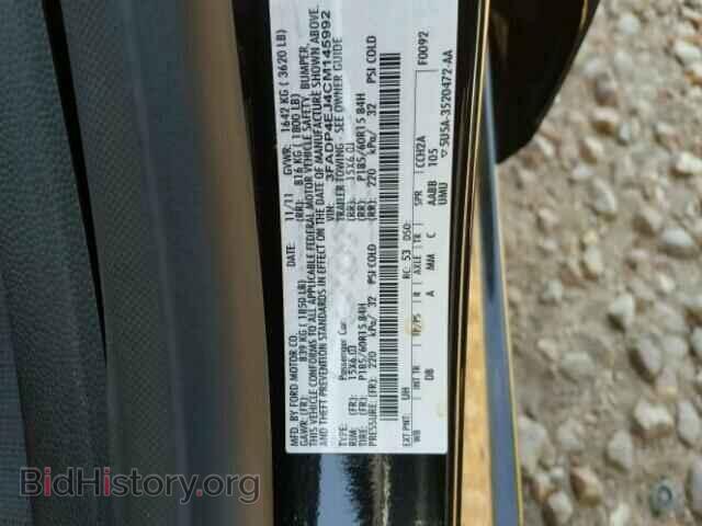 2012 FORD FIESTA - VIN: 3FADP4EJ4CM145992 - Фото 10