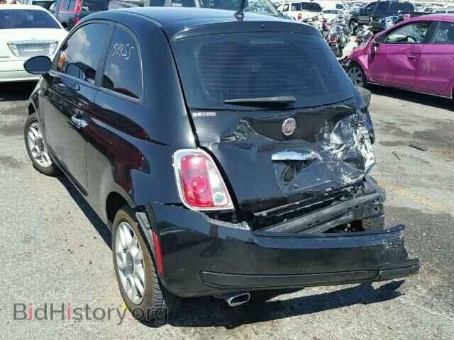 2012 FIAT 500 - VIN: 3C3CFFAR1CT335503 - Фото 3