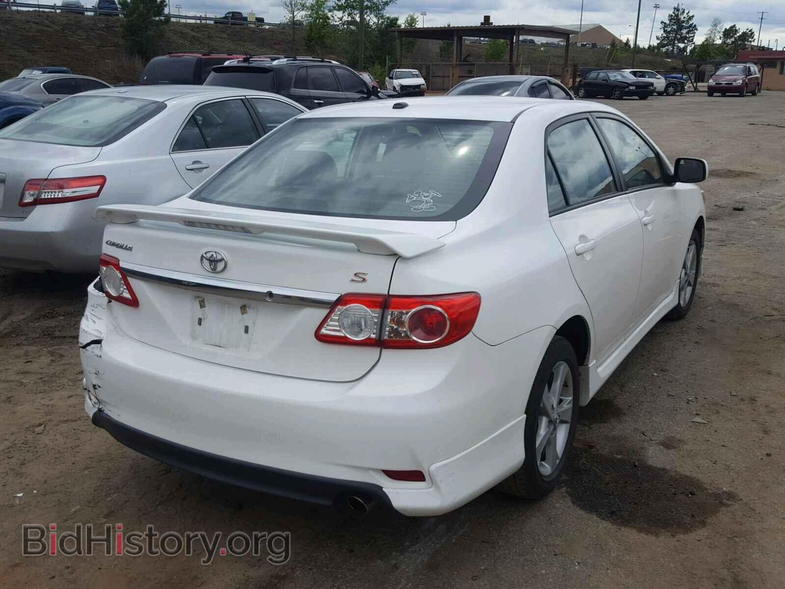 2012 TOYOTA COROLLA BA - VIN: 2T1BU4EE8CC911423 - Фото 4
