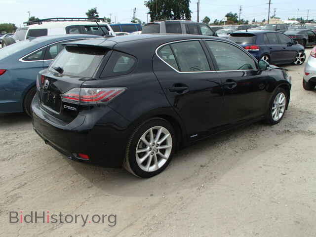 2011 LEXUS CT 200 - VIN: JTHKD5BH8B2044251 - Фото 4