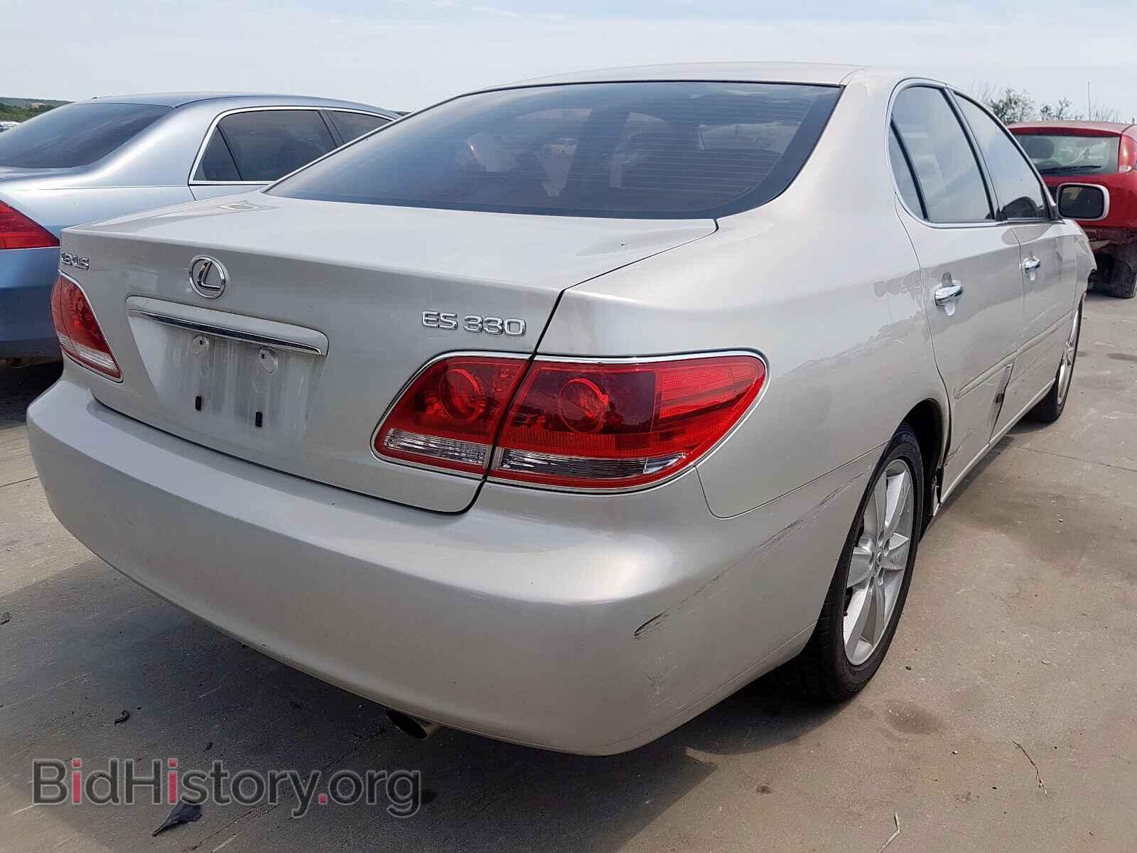 2006 LEXUS ES330 - VIN: JTHBA30G565155643 - Фото 4