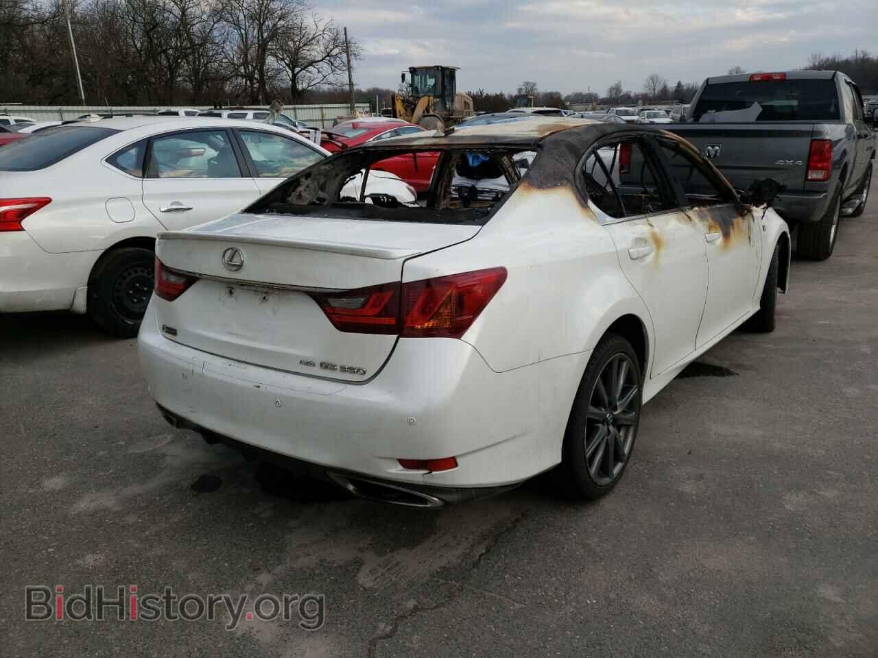 2013 LEXUS GS350 - VIN: JTHCE1BL5D5019310 - Фото 4