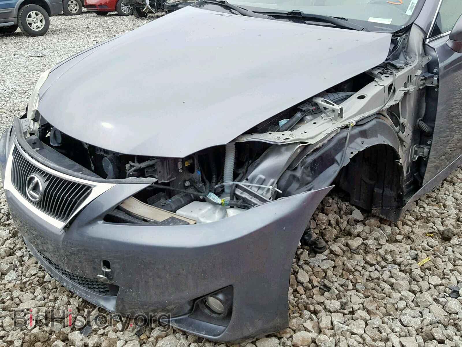2012 LEXUS IS 250 - VIN: JTHBF5C25C5169714 - Фото 9