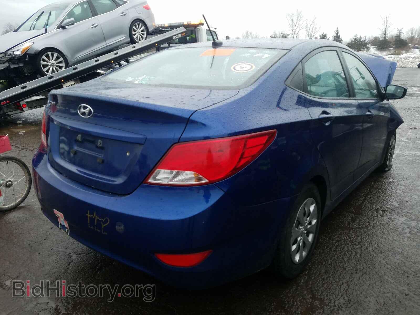 2015 HYUNDAI ACCENT - VIN: KMHCT4AEXFU835333 - Фото 4
