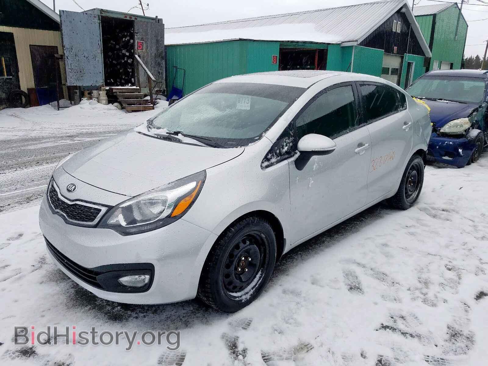 2013 KIA RIO - VIN: KNADN4A36D6317543 - Фото 2