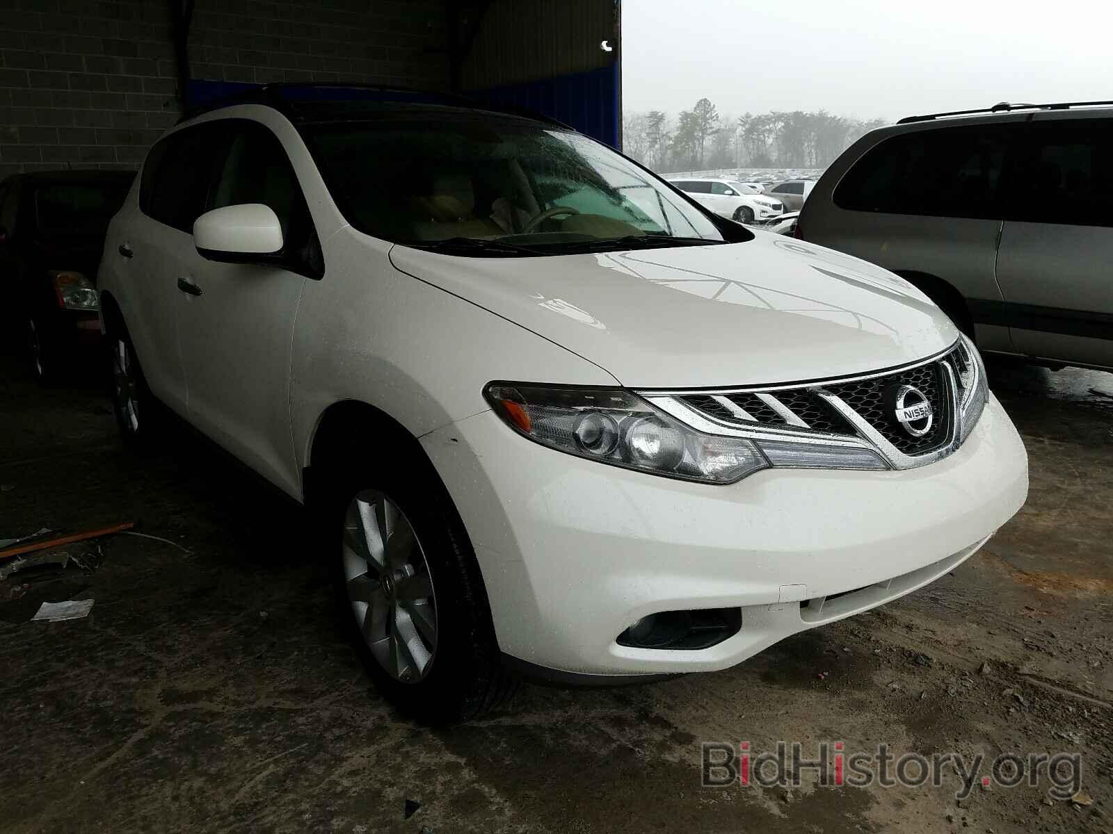 Фотография JN8AZ1MUXCW111951 - NISSAN MURANO 2012