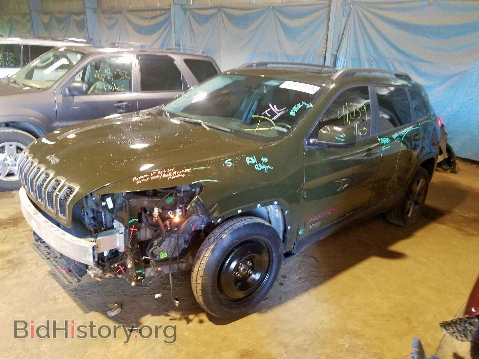 2017 JEEP CHEROKEE - VIN: 1C4PJLCB0HW554464 - Фото 2