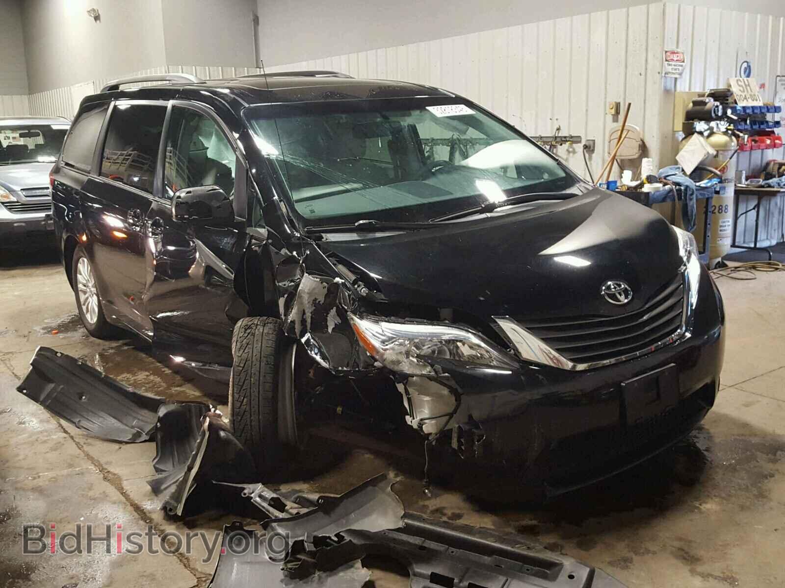 Photo 5TDYK3DCXCS265755 - TOYOTA SIENNA XLE 2012