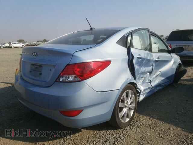 2012 HYUNDAI ACCENT - VIN: KMHCU4AE8CU058160 - Фото 4