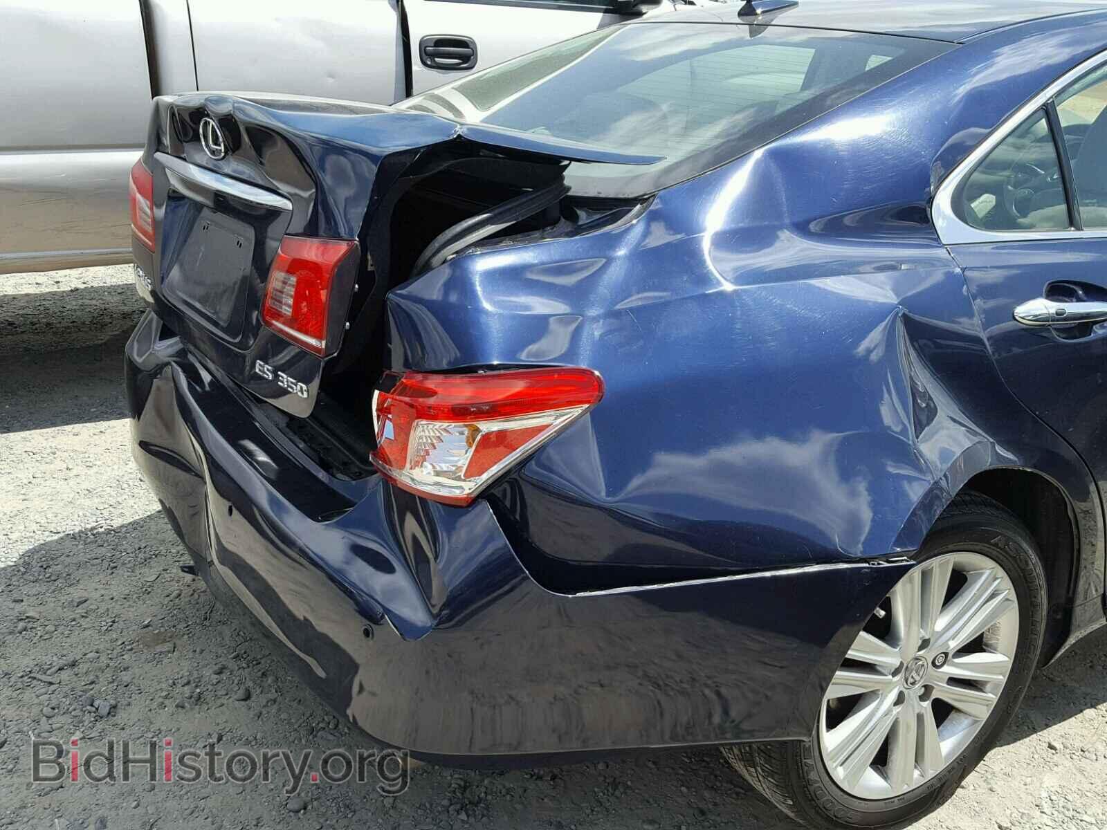 2011 LEXUS ES350 - VIN: JTHBK1EG7B2448630 - Фото 9