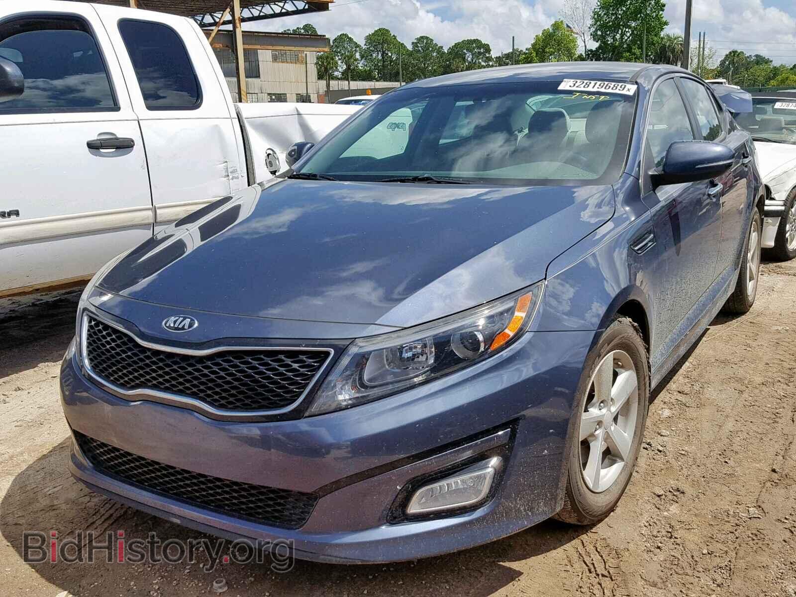 2015 KIA OPTIMA LX - VIN: 5XXGM4A72FG481656 - Фото 2