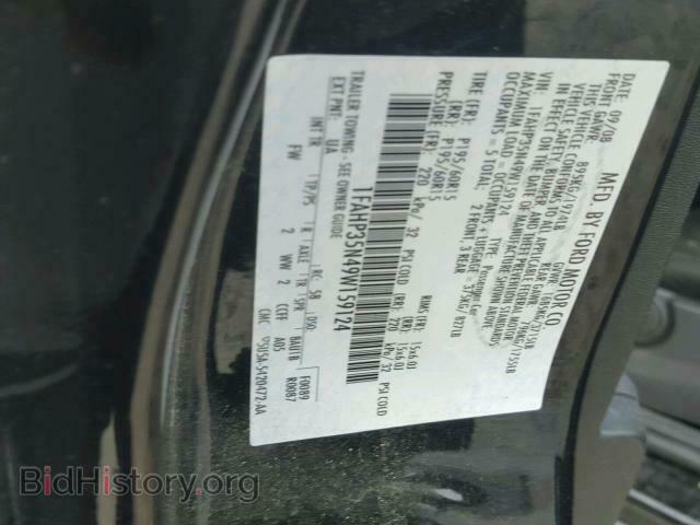 2009 FORD FOCUS SE - VIN: 1FAHP35N49W159124 - Фото 10