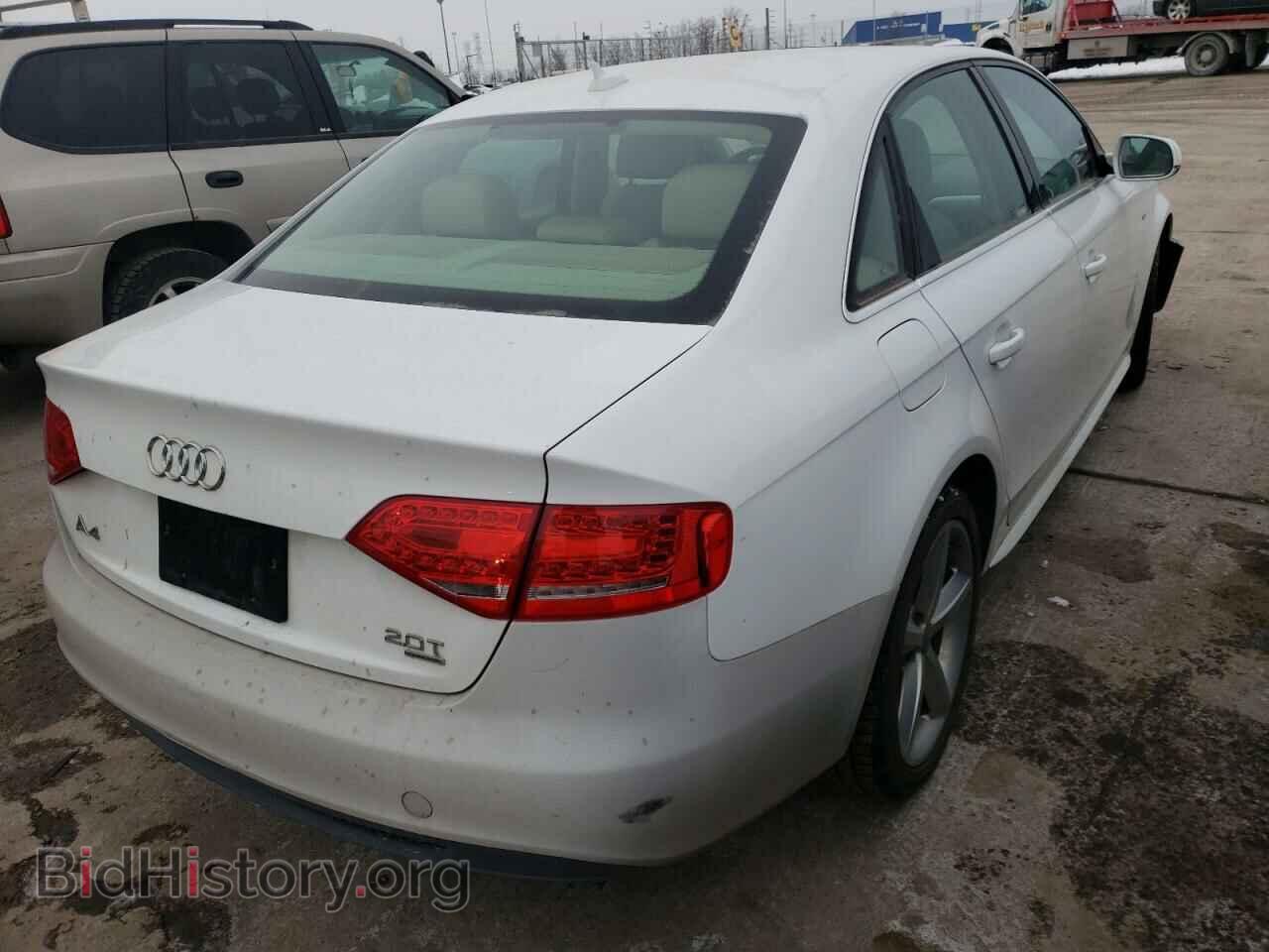 2012 AUDI A4 - VIN: WAUFFAFL9CA100545 - Фото 4