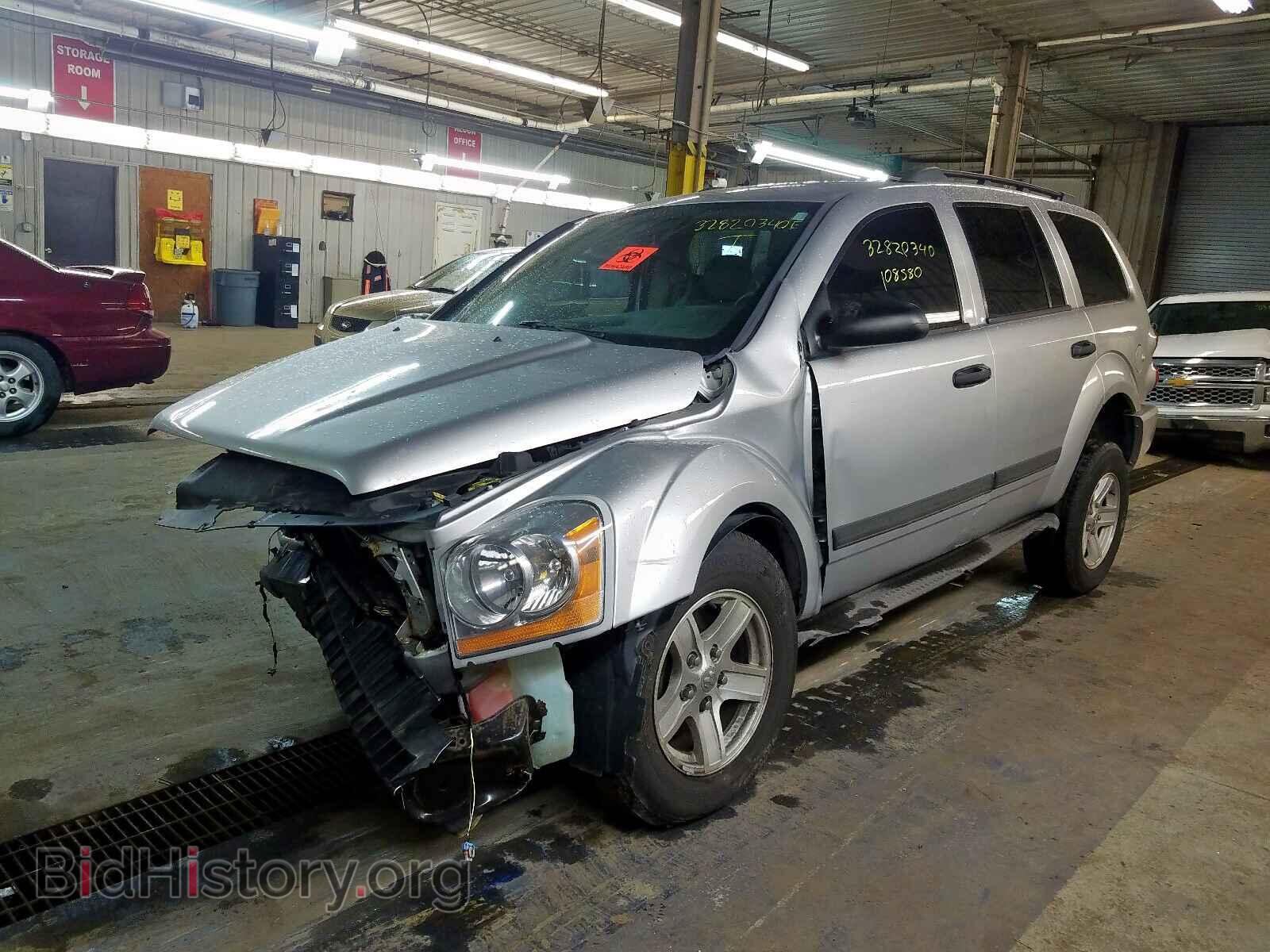 2006 DODGE DURANGO SL - VIN: 1D4HB482X6F157702 - Фото 2