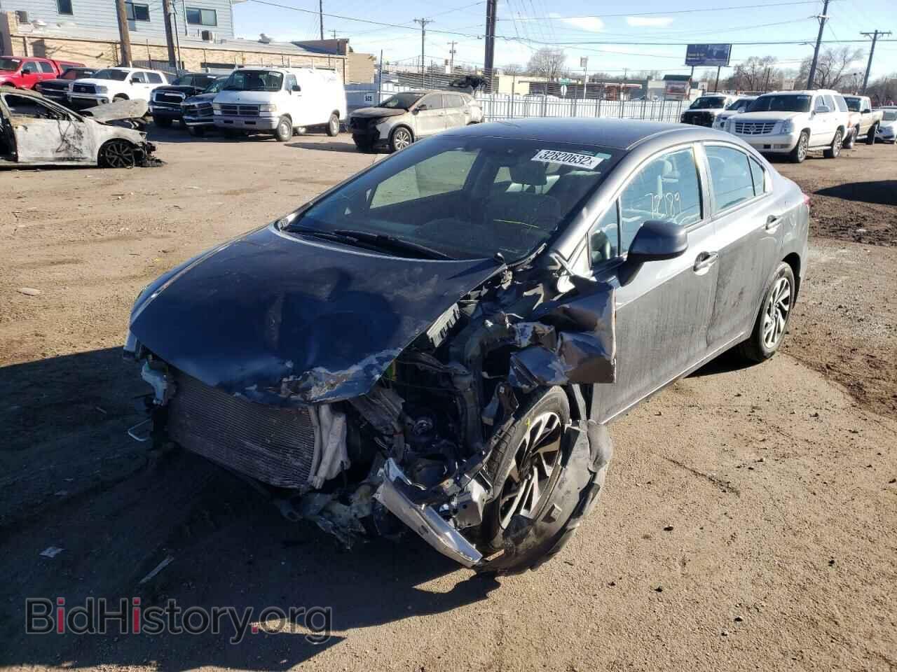 2013 HONDA CIVIC - VIN: 2HGFB2F50DH567606 - Фото 2