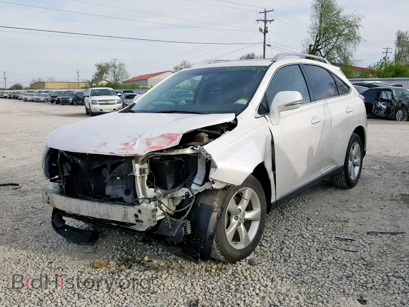 2011 LEXUS RX 350 - VIN: 2T2BK1BA1BC107903 - Фото 2