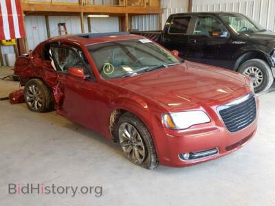 2014 Chrysler 300 300 S, red — VIN 2C3CCAGG8EH337178, Copart