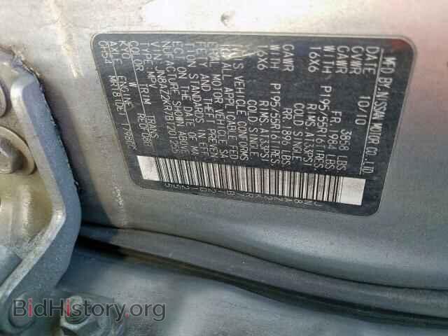 2011 NISSAN CUBE - VIN: JN8AZ2KR7BT201255 - Photo 10